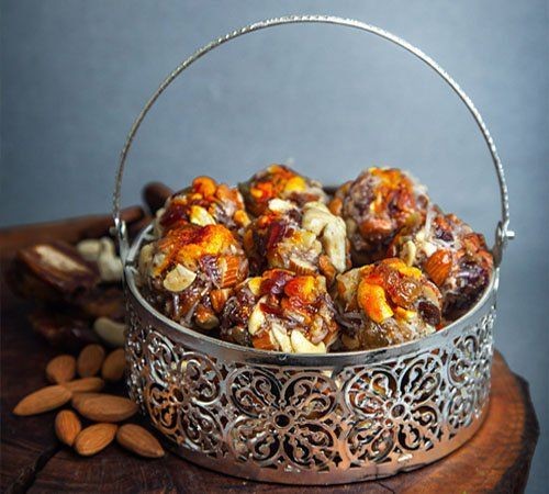 Dry fruit laddu