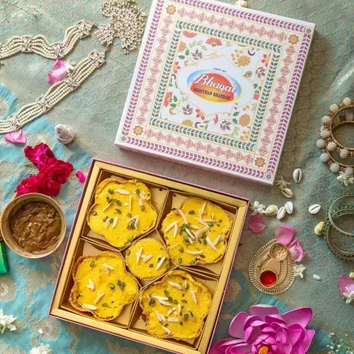 FLOWER GHEWAR DELIGHT-RABRI