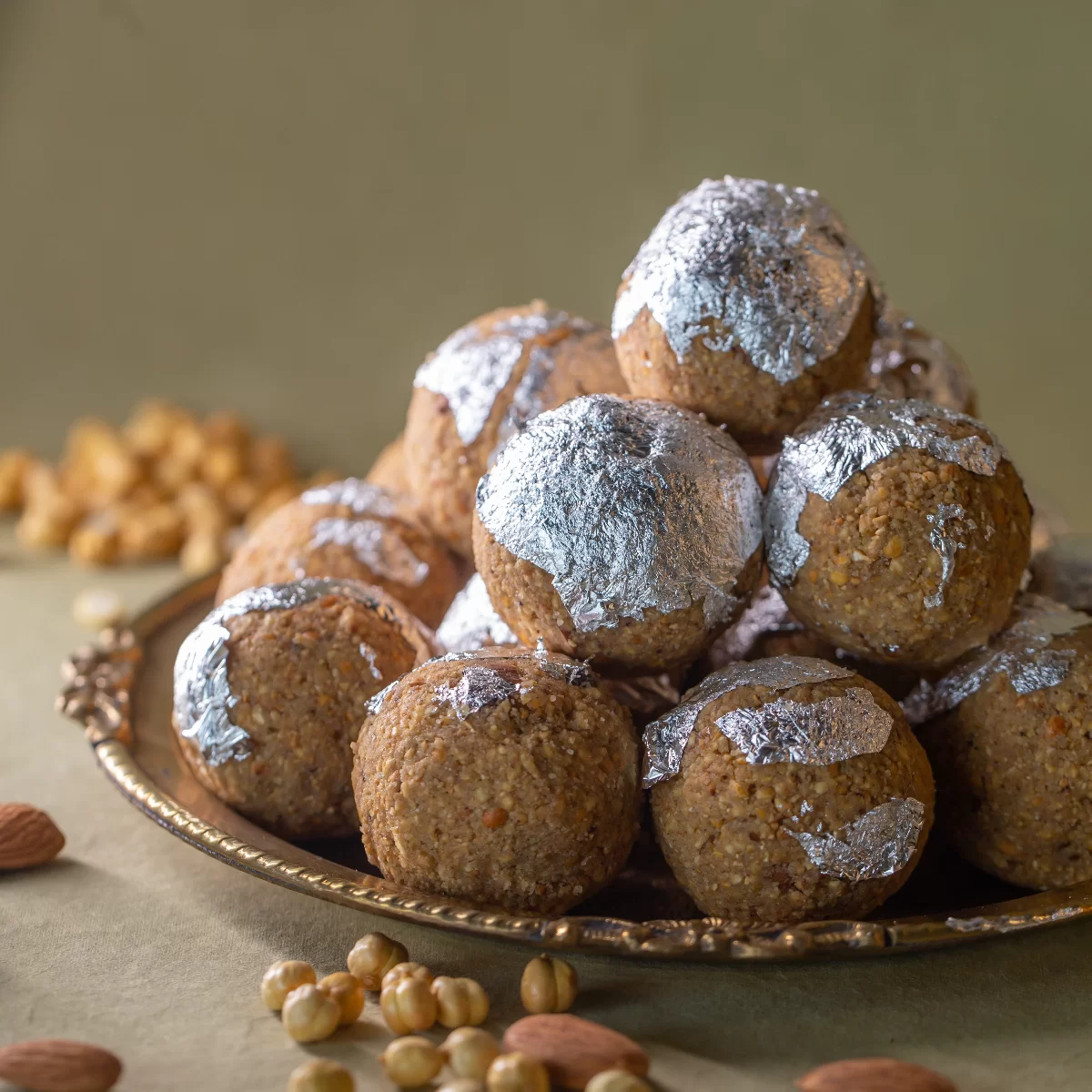 Chana Badam Laddu